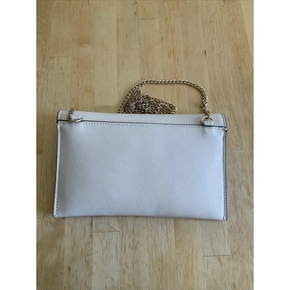 Jeweled‎ Bee Clutch Leather Snap Pouches Jewels Chain Women's Clutch